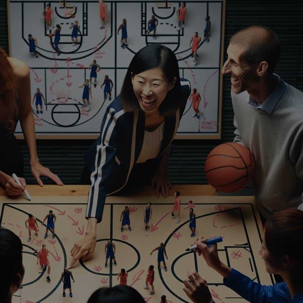 Quel est le rôle de l'entraîneur adjoint dans la préparation tactique d'un match de basket ?